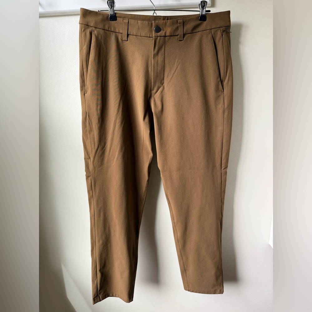 LULULEMON ABC Slim Commission‎ Pants Performance Golf Preppy Stretch Sporty 33